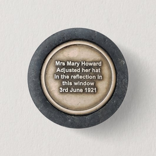 Newcastle Mary Button (Vorderseite)