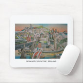 Newcastle nach Tyne, England-Mausunterlage Mousepad (Mit Mouse)