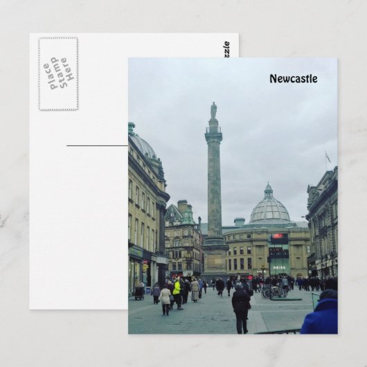 Newcastle Postcard Postkarte (Vorne/Hinten)