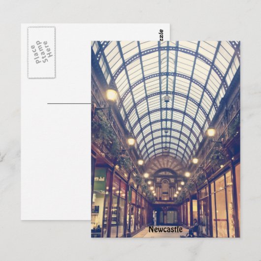 Newcastle Postcard Postkarte (Vorne/Hinten)