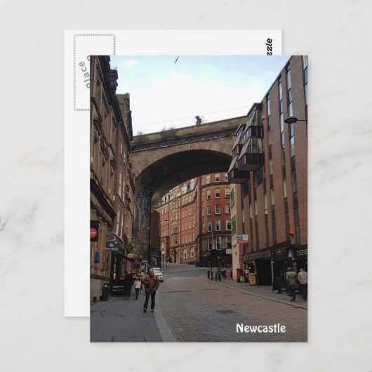 Newcastle Postcard Postkarte (Vorne/Hinten)