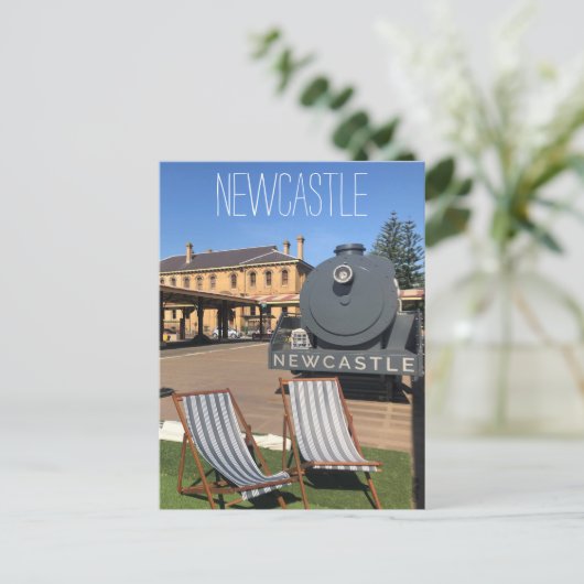 Newcastle Postkarte (Stehend Vorderseite)