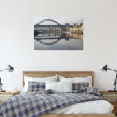 Newcastle Quayside & the Tyne Bridge Leinwanddruck (Insitu (Schlafzimmer))