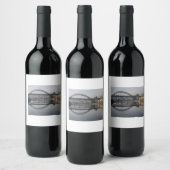 Newcastle Quayside & the Tyne Bridge Weinetikett (Flaschen)