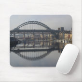 Newcastle Quayside und die Tyne Bridge Mousepad (Mit Mouse)