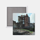 Newcastle , Ruinen Magnet (Vorderseite/Rückseite)