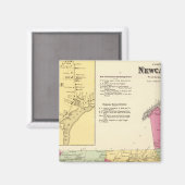 Newcastle, Stadt Magnet (Vorderseite/Rückseite)