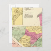 Newcastle, Stadt Postkarte (Vorne/Hinten)