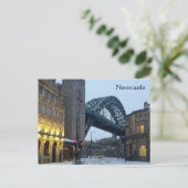 Newcastle - Tyne Bridge Postkarte (Stehend Vorderseite)