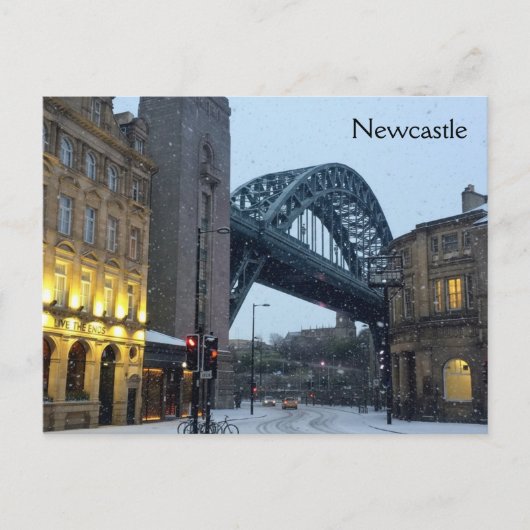 Newcastle - Tyne Bridge Postkarte (Vorderseite)
