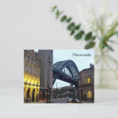 Newcastle - Tyne Bridge Postkarte (Stehend Vorderseite)