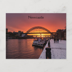 Newcastle - Tyne Bridge Postkarte