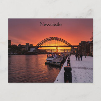 Newcastle - Tyne Bridge Postkarte