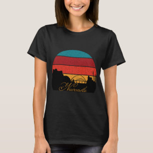 Newcastle Tyne Bridge Retro Reise T-Shirt