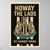 Newcastle United Poster (Vorne)