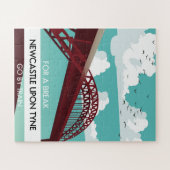 Newcastle upon Tyne Bridge Poster. Puzzle (Horizontal)