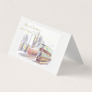 Newcastle upon Tyne H Klasse Straßenbahn Weihnacht