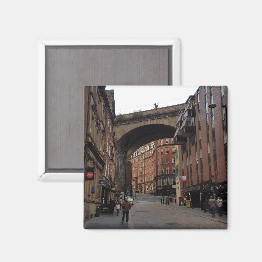 Newcastle Upon Tyne Magnet (Vorderseite/Rückseite)