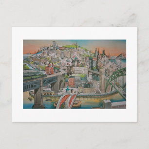 Newcastle upon Tyne Post Card Postkarte