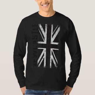 Newcastle Vereinigtes Königreich Britische Flagge T-Shirt