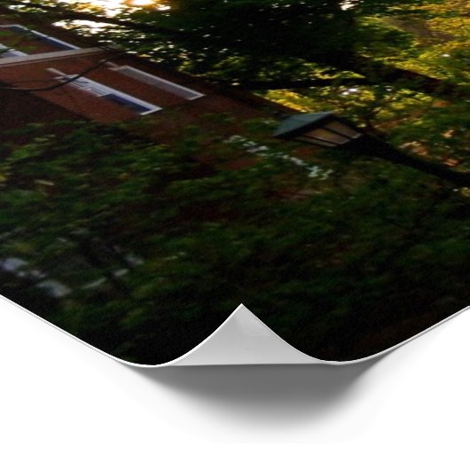 Newcomb Dining Hall Poster (Ecke)