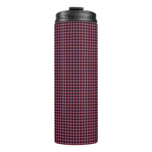 Newcomen Tartan Kariert Fashion Muster Thermosbecher (Vorderseite)