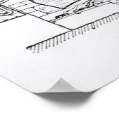 Newcomens atmosphärischer Motor Poster (Ecke)