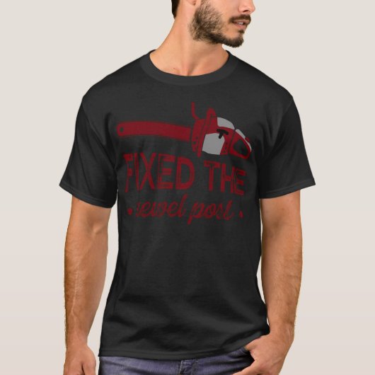 Newel Post repariert T-Shirt (Vorderseite)