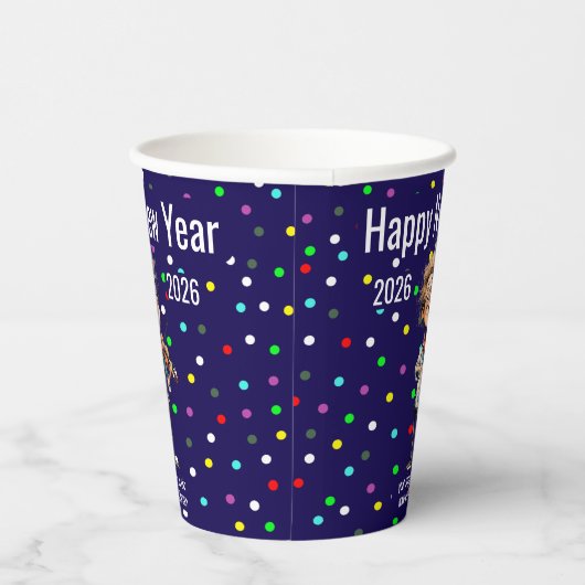 Newest New Year Paper Cups Business Branded Pappbecher (Rechts)