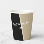 Newest Paper Cups Two side Personalized Pappbecher (Rückseite)