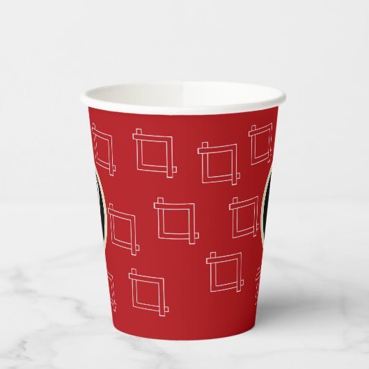 Newest Paper Cups Two side Personalized Pappbecher (Links)