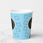Newest Paper Cups Two side Personalized Pappbecher (Rechts)