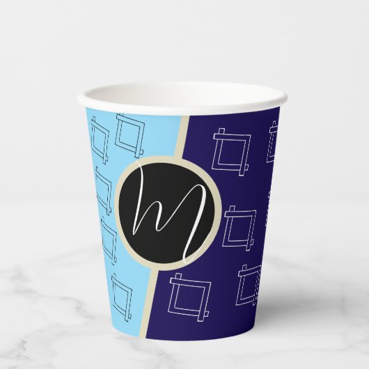 Newest Paper Cups Two side Personalized Pappbecher (Vorderseite)
