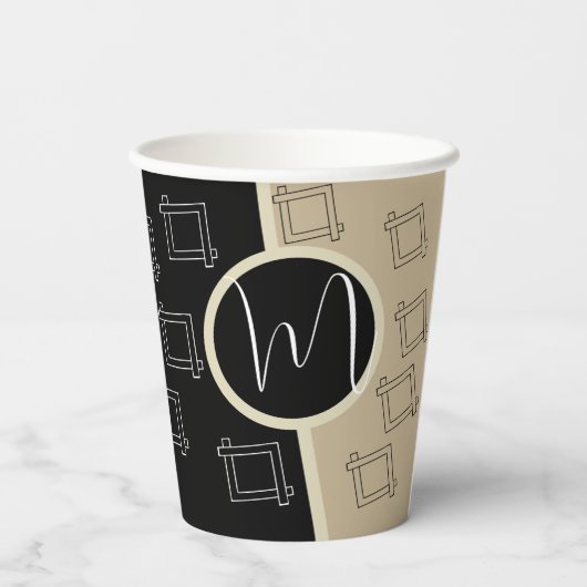 Newest Paper Cups Two side Personalized Pappbecher (Rückseite)