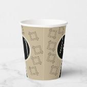 Newest Paper Cups Two side Personalized Pappbecher (Rechts)