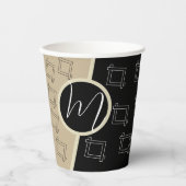 Newest Paper Cups Two side Personalized Pappbecher (Vorderseite)