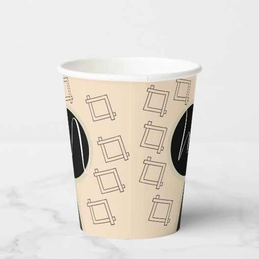 Newest Paper Cups Two side Personalized Pappbecher (Rechts)