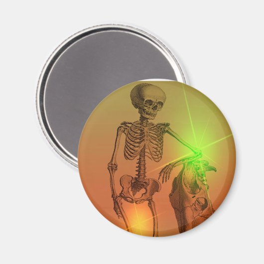 Newf Magnet (Vorderseite/Rückseite)