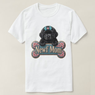 Newf-Mama-Knochen T-Shirt