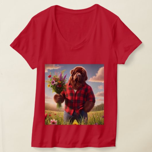 Newf-Mama T-Shirt (Ablage )