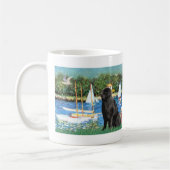 Newfie 1 - Segelboote Kaffeetasse (Links)