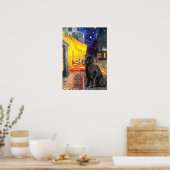 Newfie 1 - Terrassencafé Poster (Küche)