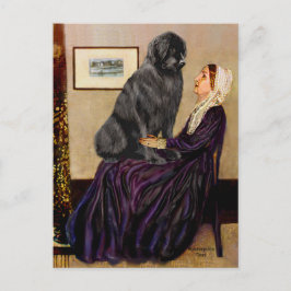 Newfie 1 - Whistlermutter Postkarte