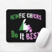 Newfie Chicks Bestes Mousepad (Mit Mouse)