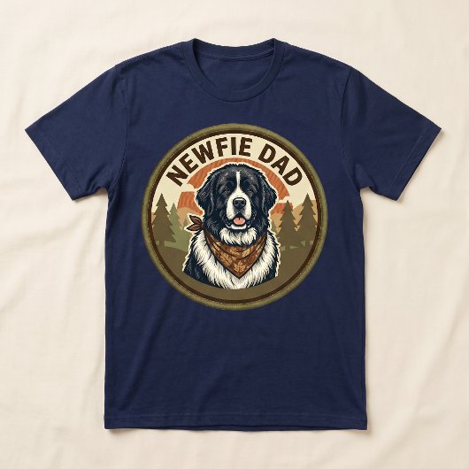 Newfie Dad Tee | Neufundländer-Vater-Geschenk