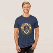 Newfie Dad Tee | Neufundländer-Vater-Geschenk (Vorderseite voll)