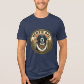Newfie Dad Tee | Neufundländer-Vater-Geschenk (Vorderseite)