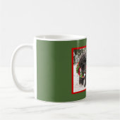 Newfie Feiertag eine Schale Freude teilend Kaffeetasse (Links)