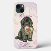 Newfie Heart Mama Case-Mate iPhone Hülle (Rückseite)