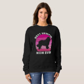 Newfie Mama Mom For Women Newfy Newfoundland Dog M Sweatshirt (Vorne ganz)